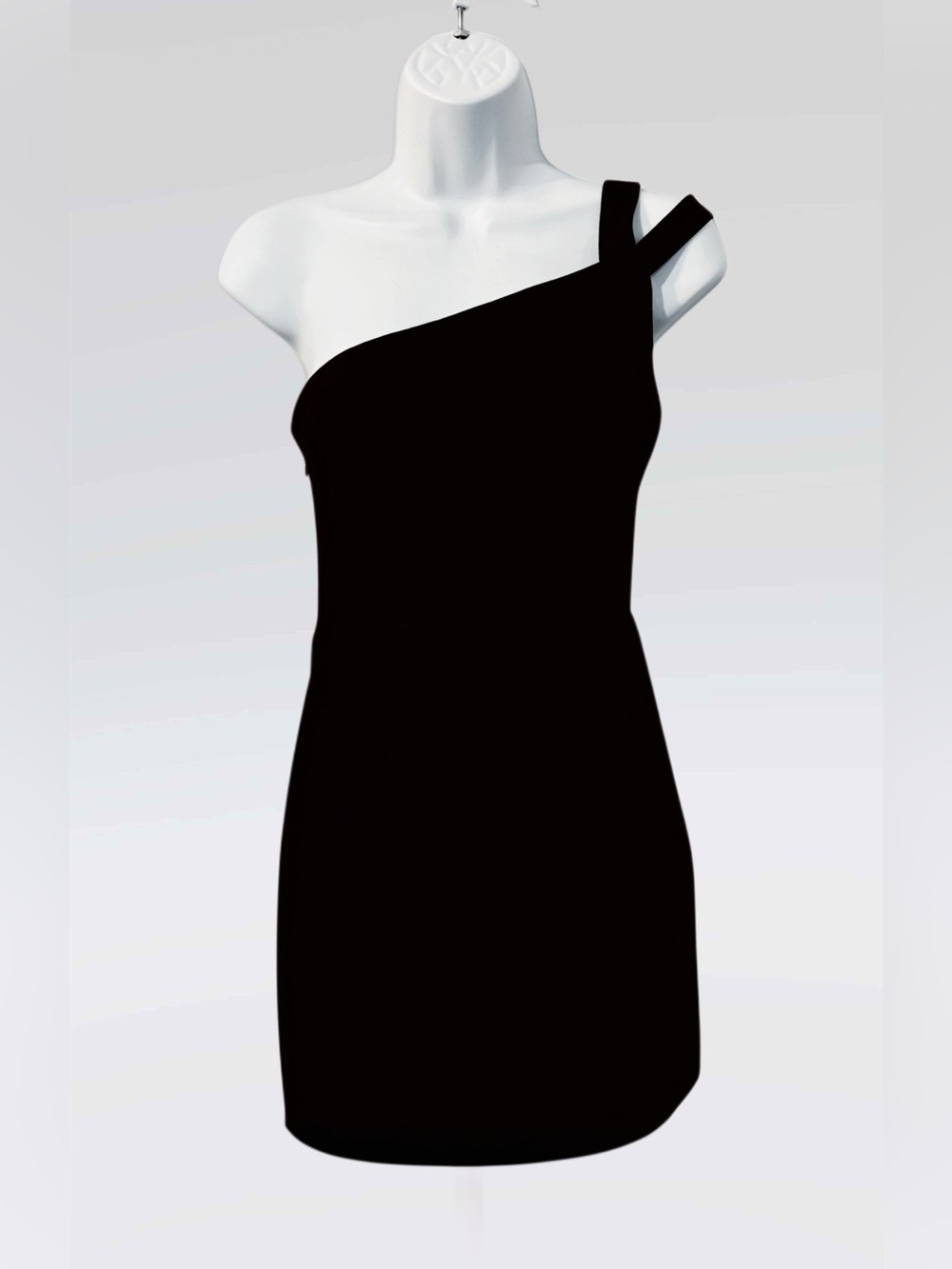 Lovers + Friends Keely One Shoulder Mini Dress Black Small